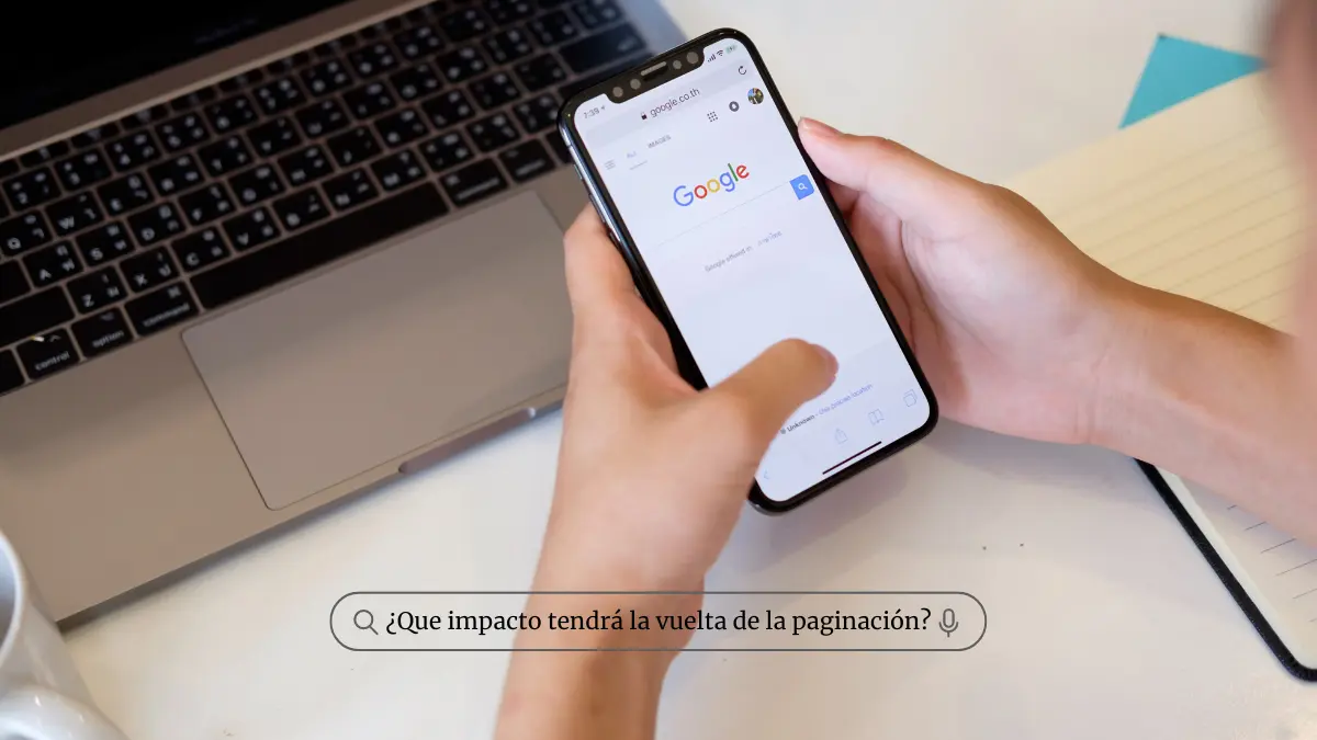 Se acabó el Scroll infinito de Google