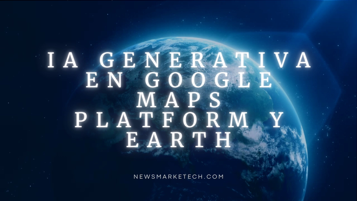 Google anuncia Actualizaciones de IA generativa en Google Maps Platform y Google Earth ¿Una nueva era?