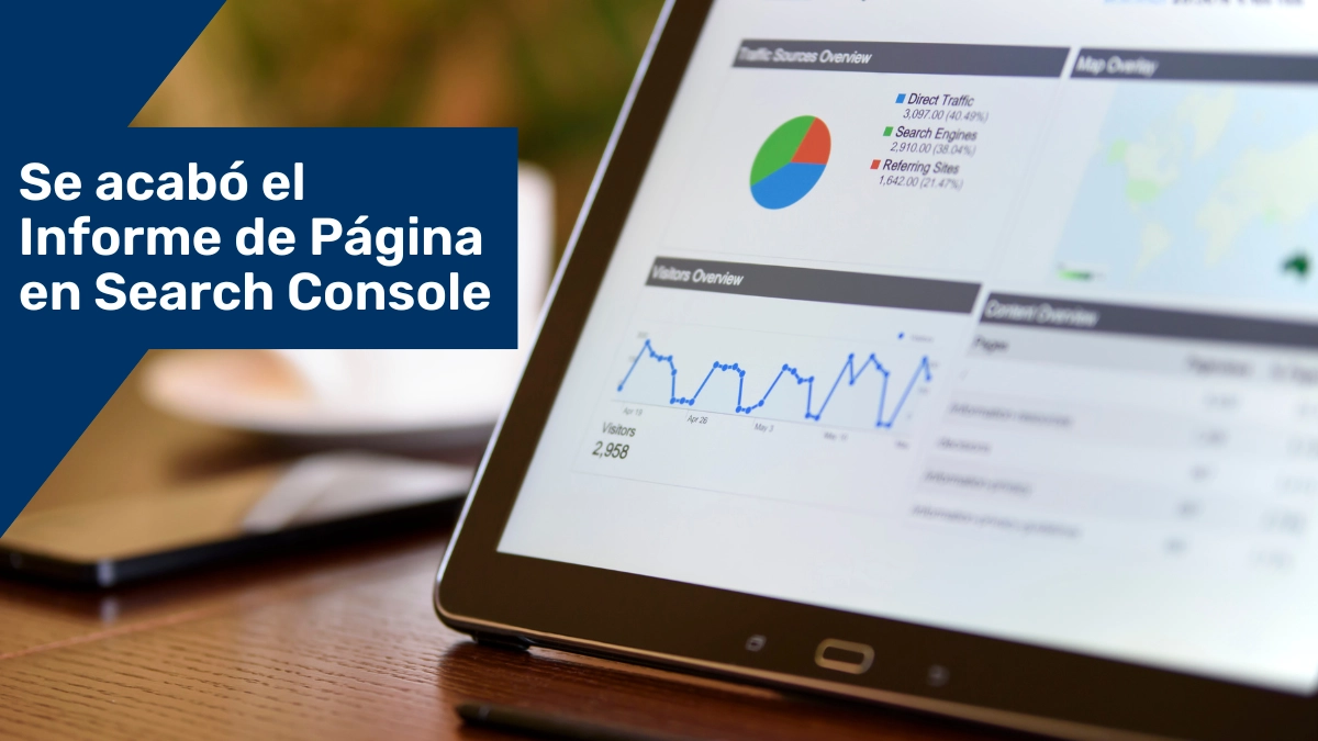 Google retira el informe de página de experiencia de Search Console