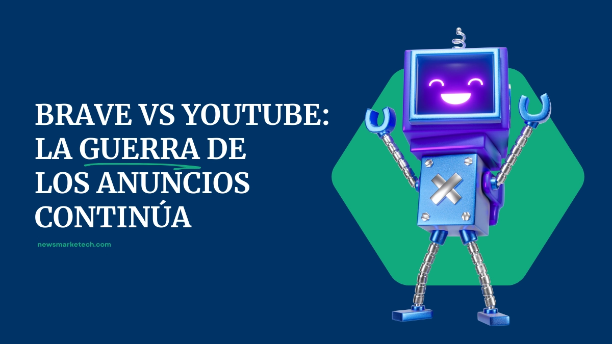Brave responde al bloqueo de YouTube: la guerra contra los bloqueadores de anuncios se intensifica